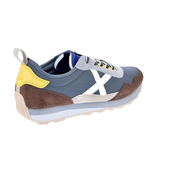 Zapatillas Munich zapatos Hombre modelo Um 87 Gris Cordón