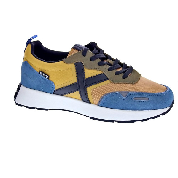 Zapatillas Munich zapatos Hombre modelo Xemine 84 Amarillo Cordón