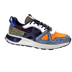 Zapatillas Munich zapatos Hombre modelo Futtura 01 Verde Cordón 2