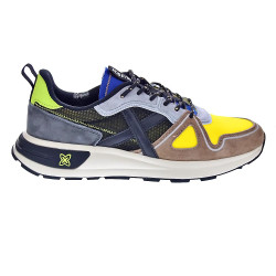 Zapatillas Munich zapatos Hombre modelo Futtura 02 Azul Cordón