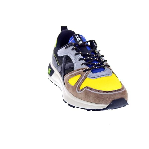 Zapatillas Munich zapatos Hombre modelo Futtura 02 Azul Cordón