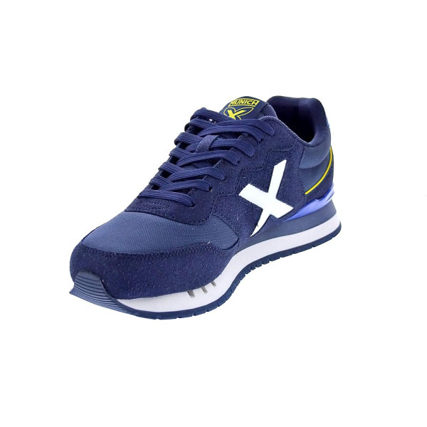 Zapatillas Munich zapatos Hombre modelo Dash 261 Azul Cordón