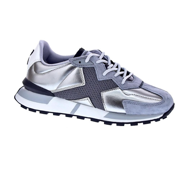 Zapatillas Munich zapatos Mujer modelo Soku 19 Plata Cordón