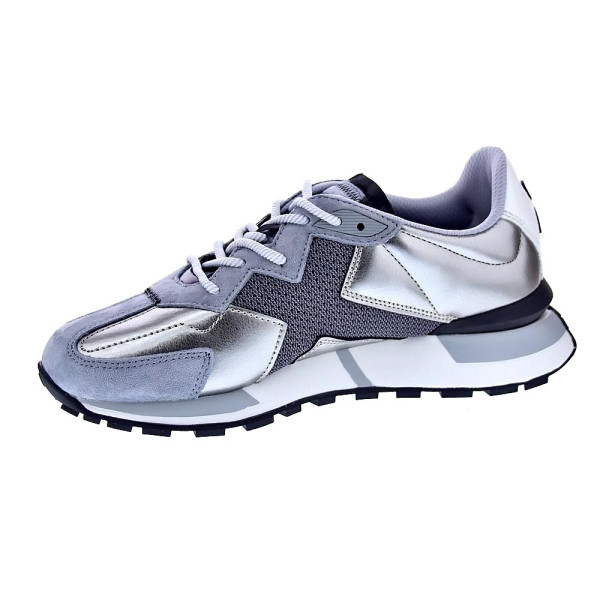 Zapatillas Munich zapatos Mujer modelo Soku 19 Plata Cordón