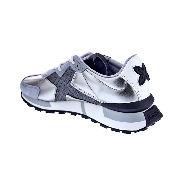 Zapatillas Munich zapatos Mujer modelo Soku 19 Plata Cordón