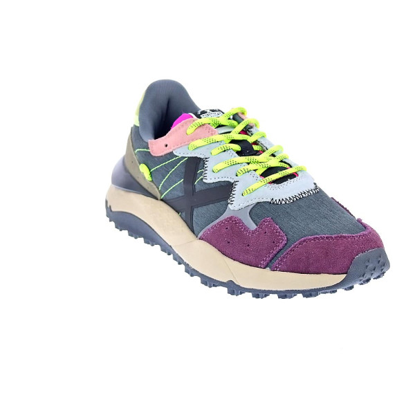 Zapatillas Munich zapatos Mujer modelo Shibuya Wmn 28 Gris Cordón