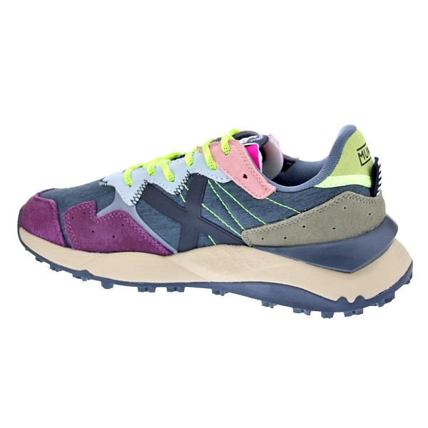 Zapatillas Munich zapatos Mujer modelo Shibuya Wmn 28 Gris Cordón