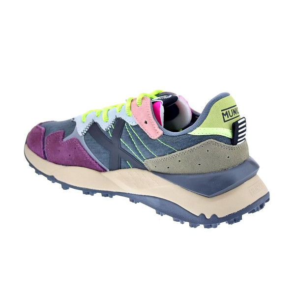 Zapatillas Munich zapatos Mujer modelo Shibuya Wmn 28 Gris Cordón