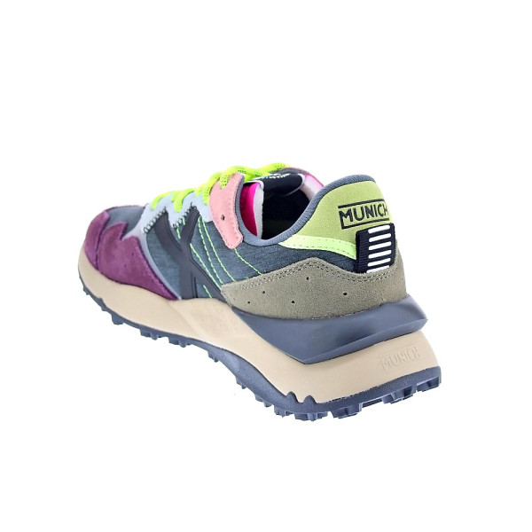 Zapatillas Munich zapatos Mujer modelo Shibuya Wmn 28 Gris Cordón