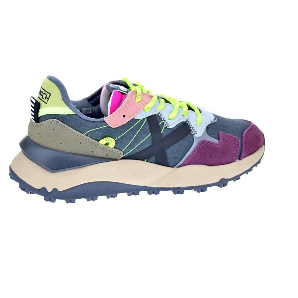 Zapatillas Munich zapatos Mujer modelo Shibuya Wmn 28 Gris Cordón