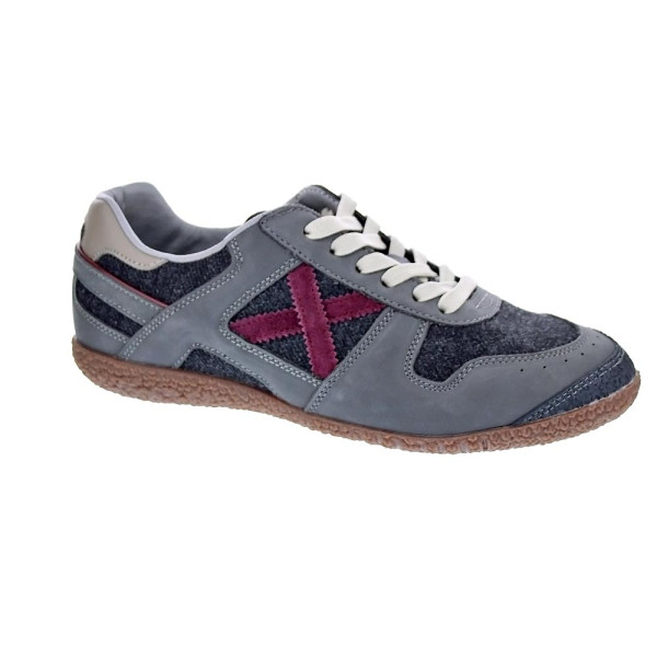 Zapatillas Munich zapatos Hombre modelo Goal 1629 Gris Cordón