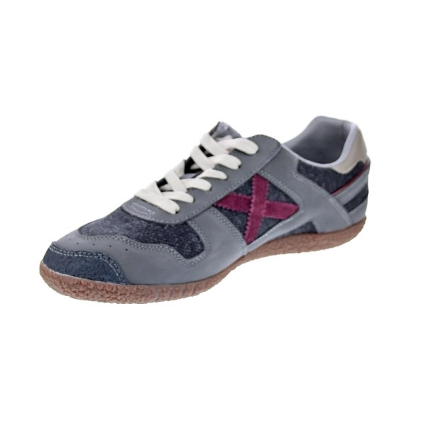 Zapatillas Munich zapatos Hombre modelo Goal 1629 Gris Cordón