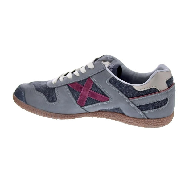 Zapatillas Munich zapatos Hombre modelo Goal 1629 Gris Cordón
