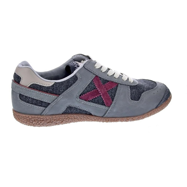 Zapatillas Munich zapatos Hombre modelo Goal 1629 Gris Cordón