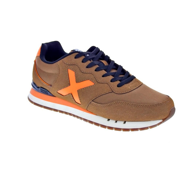 Zapatillas Munich zapatos Hombre modelo Dash 263 Marrón Cordón