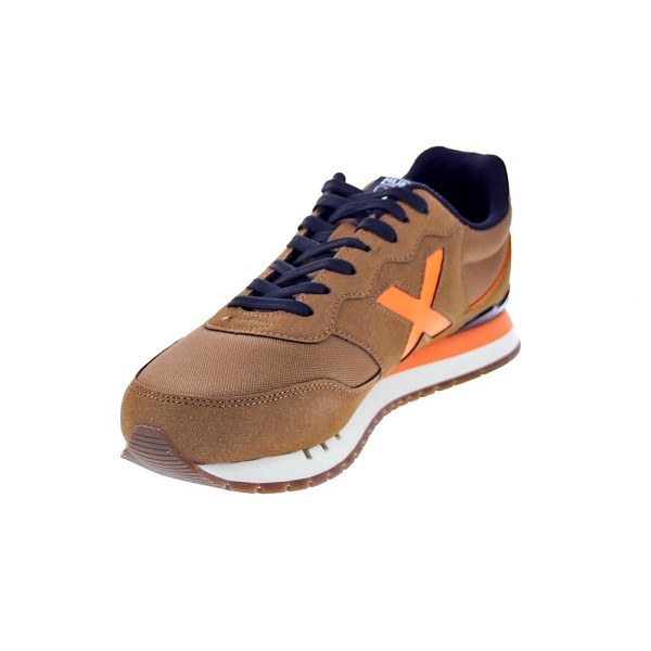 Zapatillas Munich zapatos Hombre modelo Dash 263 Marrón Cordón