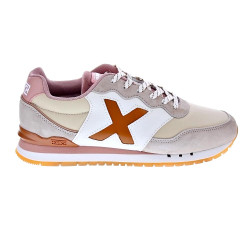 Zapatillas Munich zapatos Mujer modelo Dash WMN 268 Beige Cordón