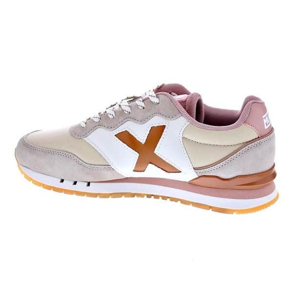 Zapatillas Munich zapatos Mujer modelo Dash WMN 268 Beige Cordón