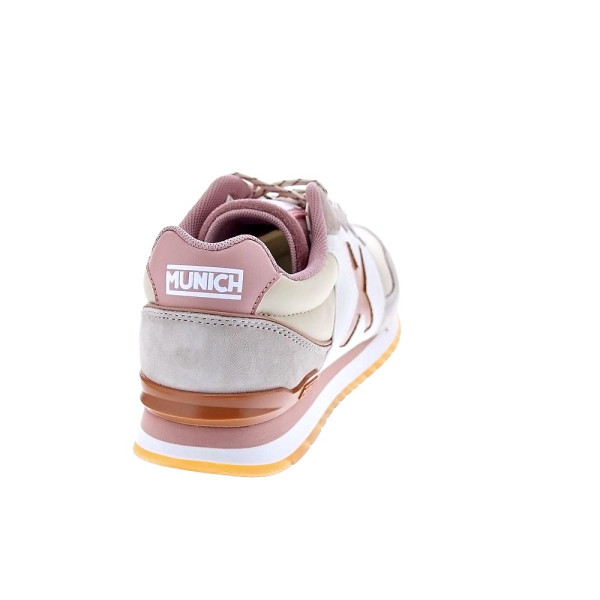 Zapatillas Munich zapatos Mujer modelo Dash WMN 268 Beige Cordón