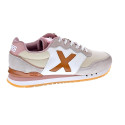 Zapatillas Munich zapatos Mujer modelo Dash WMN 268 Beige Cordón