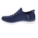 Zapatillas Skechers zapatos Mujer modelo Slipins Summits Classy Night Azul Elástico