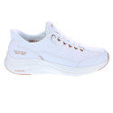 Zapatillas Skechers zapatos Mujer modelo Slip-ins Contour Foam Blanco Elástico