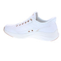 Zapatillas Skechers zapatos Mujer modelo Slip-ins Contour Foam Blanco Elástico