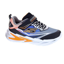 Zapatillas Skechers zapatos Niño modelo Luces Flex Glow Ultra Negro Velcro 2