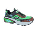 Zapatillas Skechers zapatos Niño modelo Mega Craft 4K Verde Velcro