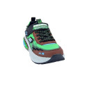 Zapatillas Skechers zapatos Niño modelo Mega Craft 4K Verde Velcro