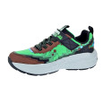 Zapatillas Skechers zapatos Niño modelo Mega Craft 4K Verde Velcro
