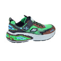 Zapatillas Skechers zapatos Niño modelo Mega Craft 4K Verde Velcro