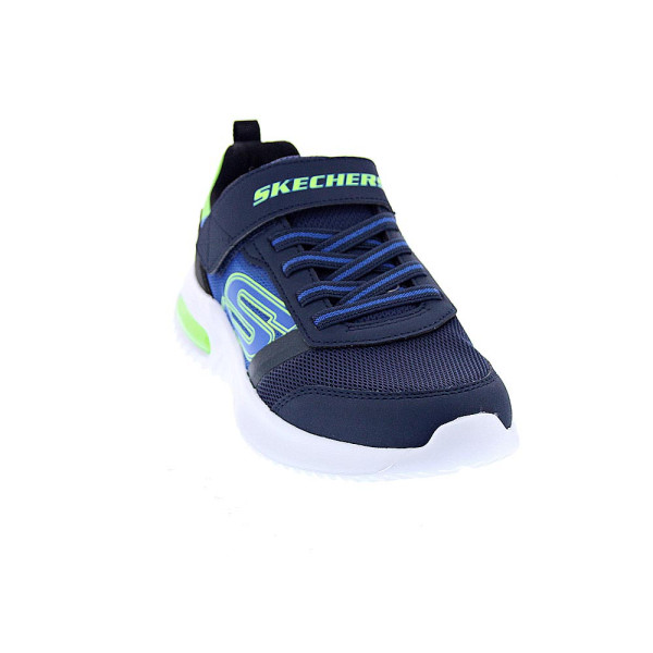 Zapatillas Skechers zapatos Niño modelo Bounder Tech Ultravoid Azul Velcro