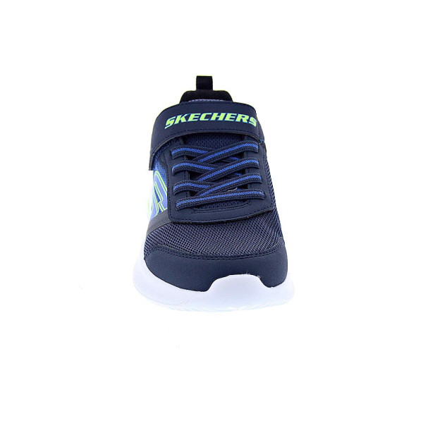 Zapatillas Skechers zapatos Niño modelo Bounder Tech Ultravoid Azul Velcro