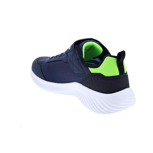 Zapatillas Skechers zapatos Niño modelo Bounder Tech Ultravoid Azul Velcro