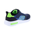 Zapatillas Skechers zapatos Niño modelo Bounder Tech Ultravoid Azul Velcro
