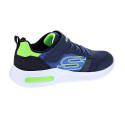 Zapatillas Skechers zapatos Niño modelo Bounder Tech Ultravoid Azul Velcro