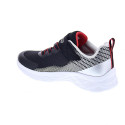 Zapatillas Skechers zapatos Niño modelo Microspec II Zovrix Negro Velcro