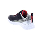 Zapatillas Skechers zapatos Niño modelo Microspec II Zovrix Negro Velcro