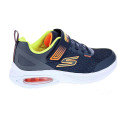 Zapatillas Skechers zapatos Niño modelo Microspec Max Advance Azul Velcro