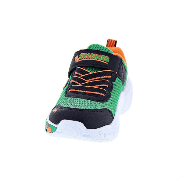 Zapatillas Skechers zapatos Niño modelo Play Scene Verde Velcro