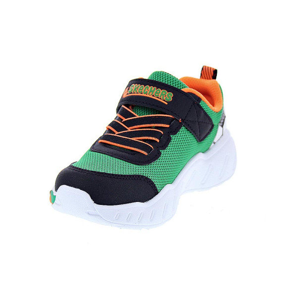 Zapatillas Skechers zapatos Niño modelo Play Scene Verde Velcro