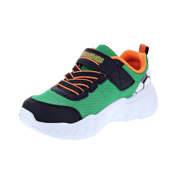 Zapatillas Skechers zapatos Niño modelo Play Scene Verde Velcro