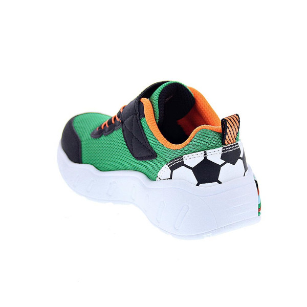 Zapatillas Skechers zapatos Niño modelo Play Scene Verde Velcro