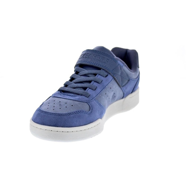 Zapatillas Skechers zapatos Niño modelo Quick Street Azul Velcro