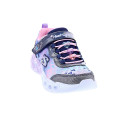 Zapatillas Skechers zapatos Niña modelo Luces Infinite Heart Jewels Azul Velcro
