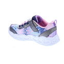 Zapatillas Skechers zapatos Niña modelo Luces Infinite Heart Jewels Azul Velcro