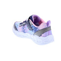 Zapatillas Skechers zapatos Niña modelo Luces Infinite Heart Jewels Azul Velcro