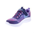 Zapatillas Skechers zapatos Niña modelo Luces Rainbow Cruisers Violeta Velcro