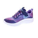 Zapatillas Skechers zapatos Niña modelo Luces Rainbow Cruisers Violeta Velcro